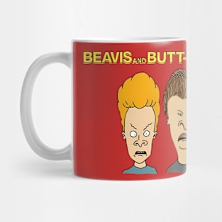 Beavis and Butt-Head, funny design Mug